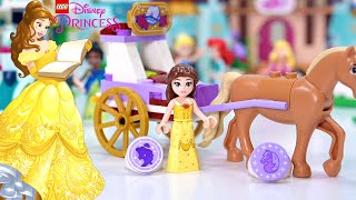 A horse-drawn lending library for Belle 🐴📚 LEGO Disney Princess build & review