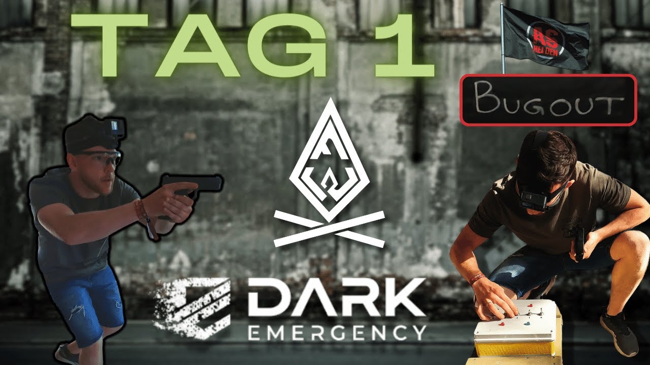 Dark Emergency 2024 VLOG Tag 1 + BUGOUT Event