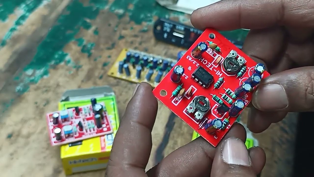 Audio gainer board details..