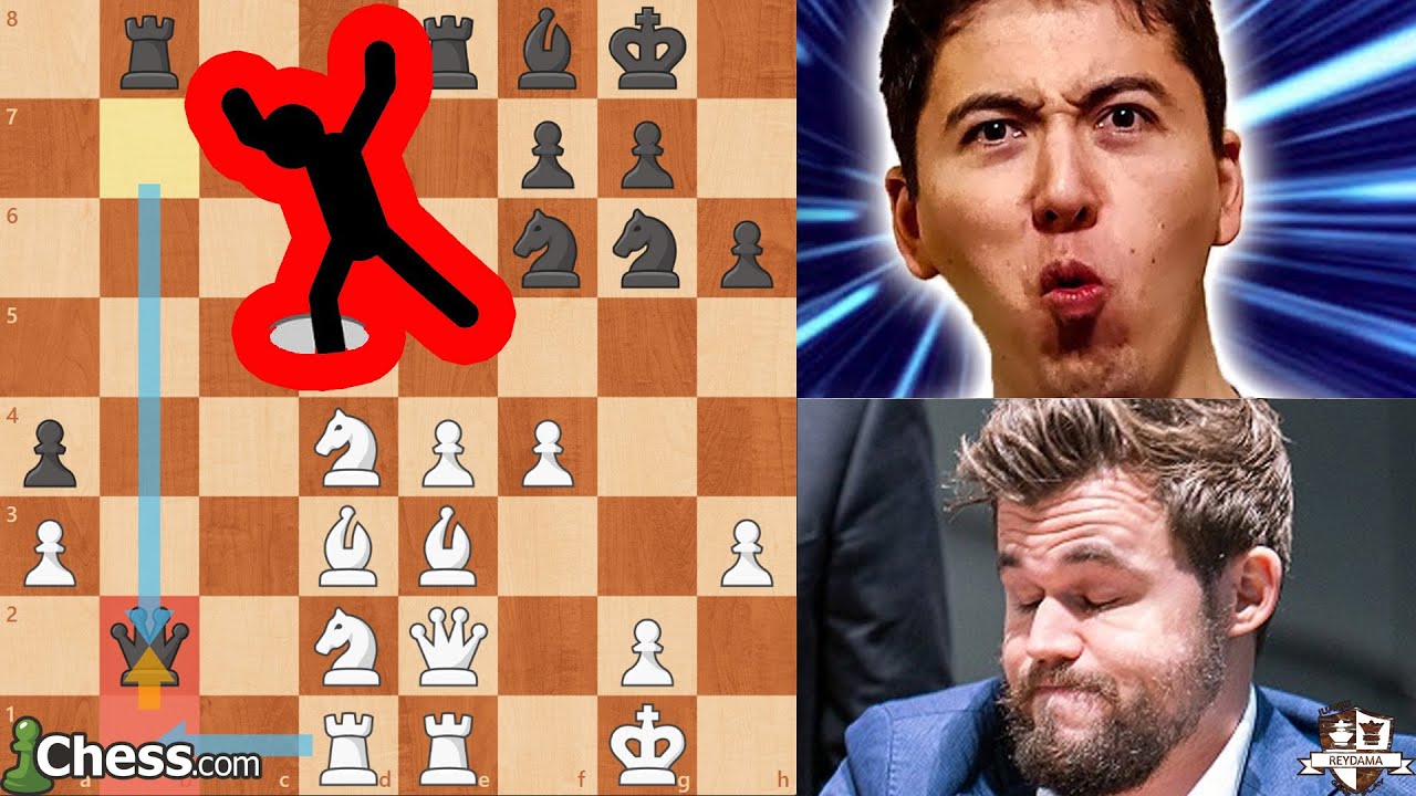 HAHAHA! A Carlsen intentan dar el Mate Pastor en 4 