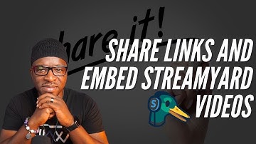 EMBED AND SHARE VIDEOS RECORDED OR STREAMED WITH STREAMYARD | StreamYard Update Sep 2021