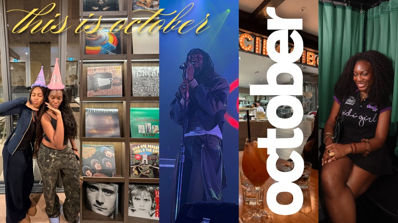 ОКТЯБРЬ | дни рождения, дружеские встречи и живая музыка :)