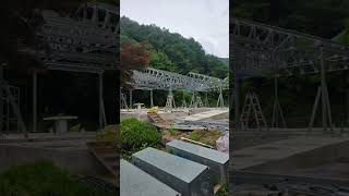 ALC주택 철골작업