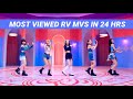 Most viewed red velvet musics in the first 24 hours