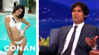 Kunal Nayyar's Tips On Being Married To Miss India | CONAN on TBS