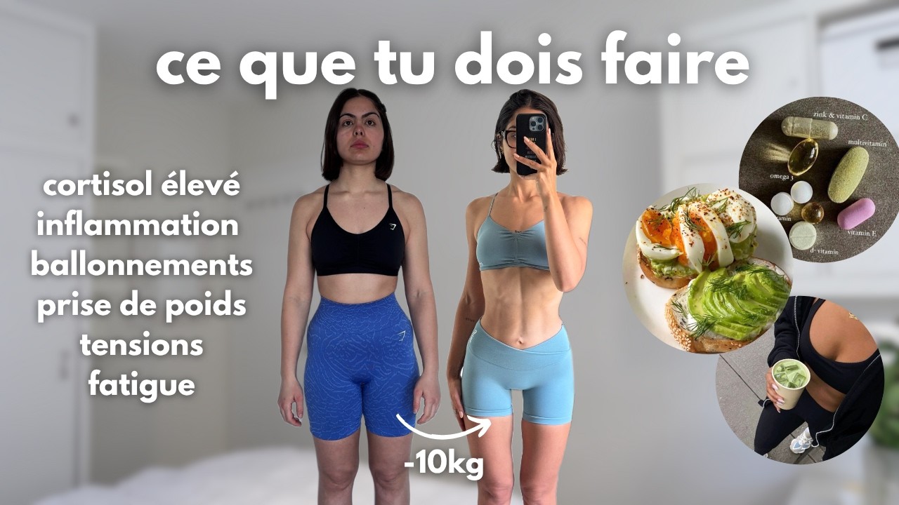 RÉDUIRE TON CORTISOL ET TON INFLAMMATION (le duo qui sabote ton bien-être)