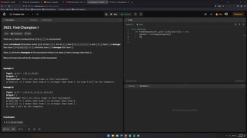 Leetcode 2923  Find Champion I