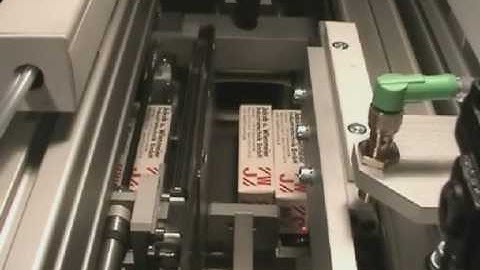 Jakob + Wienmeier CCM-AH automatic side-loading cartoner