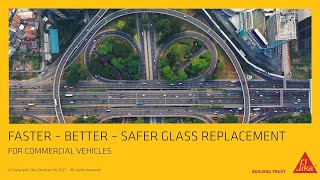 Less Downtime for Windshield Replacement on Commercial Vehicles with Sika PowerCure