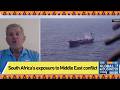 South Africa's exposure to Middle East conflict