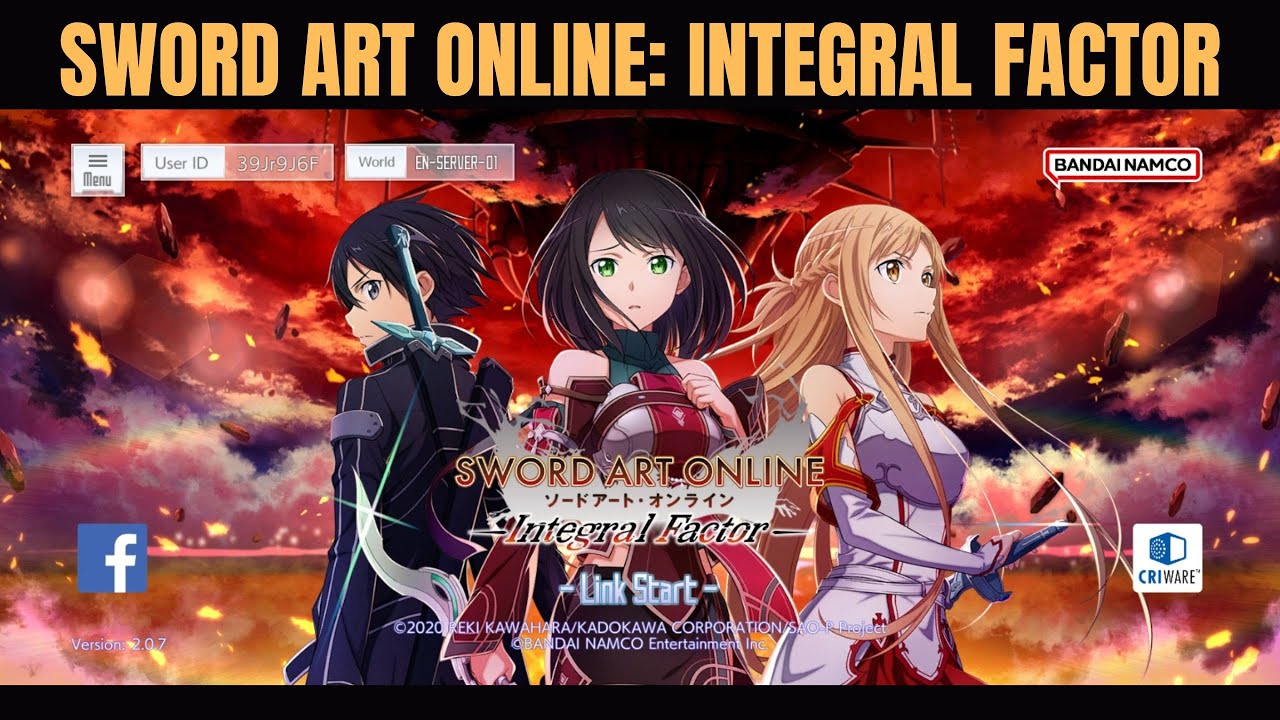 Jogar o Sword Art Online Integral Factor no PC [Alta Resolução]