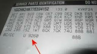 Finding Paint Code On A Cadillac Escalade