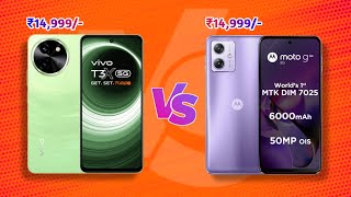 Moto g64 5G vs Vivo t3x 5G Full Specification Comparison