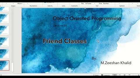 Friend Class in C++ | OOP | Lecture#16 | M.Zeeshan Khalid| Urdu