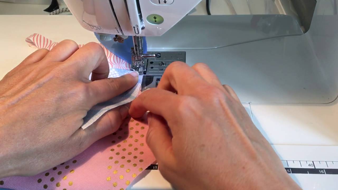 Curved piecing - no pins