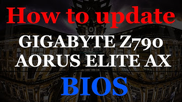 Step by Step How to update GIGABYTE Z790 AORUS ELITE AX BIOS