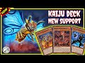 yugioh legacy of the duelist link evolution kaiju deck KAIJU DECK WITH NEW SUPPORT | Gameplay OCTOBER 2024
