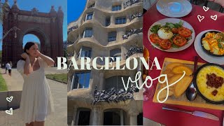 BARCELONA VLOG | solo weekend trip (abroad diaries)