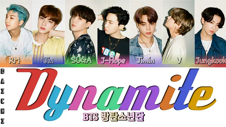 BTS 'Dynamite' [Color Coded Lyrics] (Han/Rom/Eng)