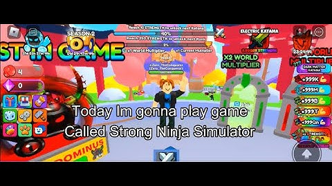 Strong Ninja Simulator(100 Rebirth!!!!!)