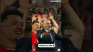 The Friendship Between Ronaldo And Pepe Bondforyou fyp footballtiktok cristianoronaldo love