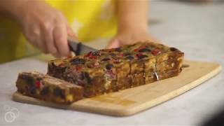 Paleo Chocolate Chunk Strawberry Banana Bread Recipe Video