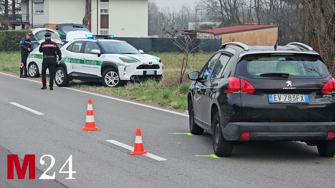 Giovane pedone investito a Somma Lombardo in via Maddalena. E' gravissimo