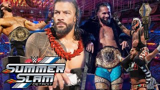 WWE Summer Slam 23 July 2023 Highlights - WWE Summer Slam  Full Show Highlights | WWE2K23