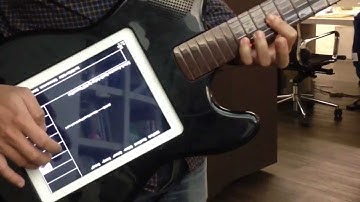 iPad Synth Guitar Controller Demo #2 (with ION All-Star Guitar)