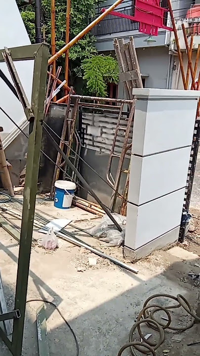 #bikin pintu garasi#