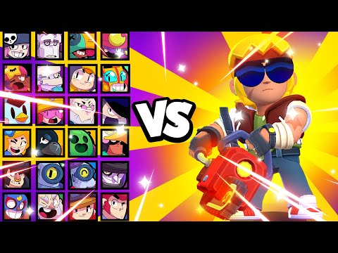 BUSTER VS TÜM KARAKTERLER 📣 EN GÜÇLÜ KARAKTER ? Brawl Stars #ghoststation