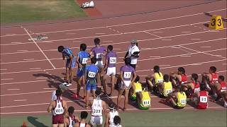 20170827 広島県高校対抗陸上競技大会 男子4x400mリレー決勝