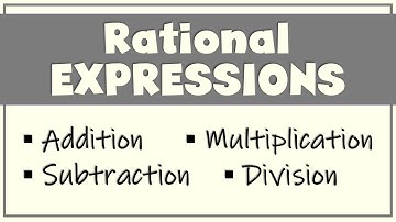 Operations n Rational Algebraic Expressions | Ms Rosette