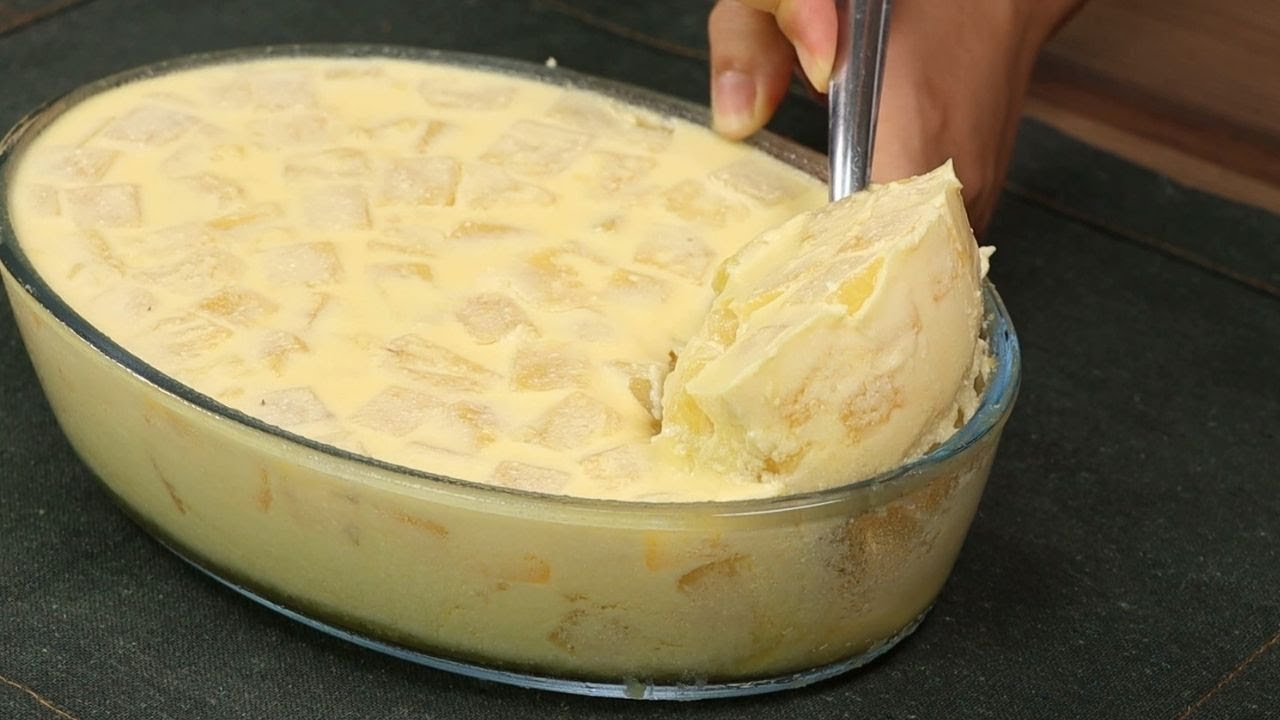EL POSTRE DE PIÑA MÁS FÁCIL DEL MUNDO