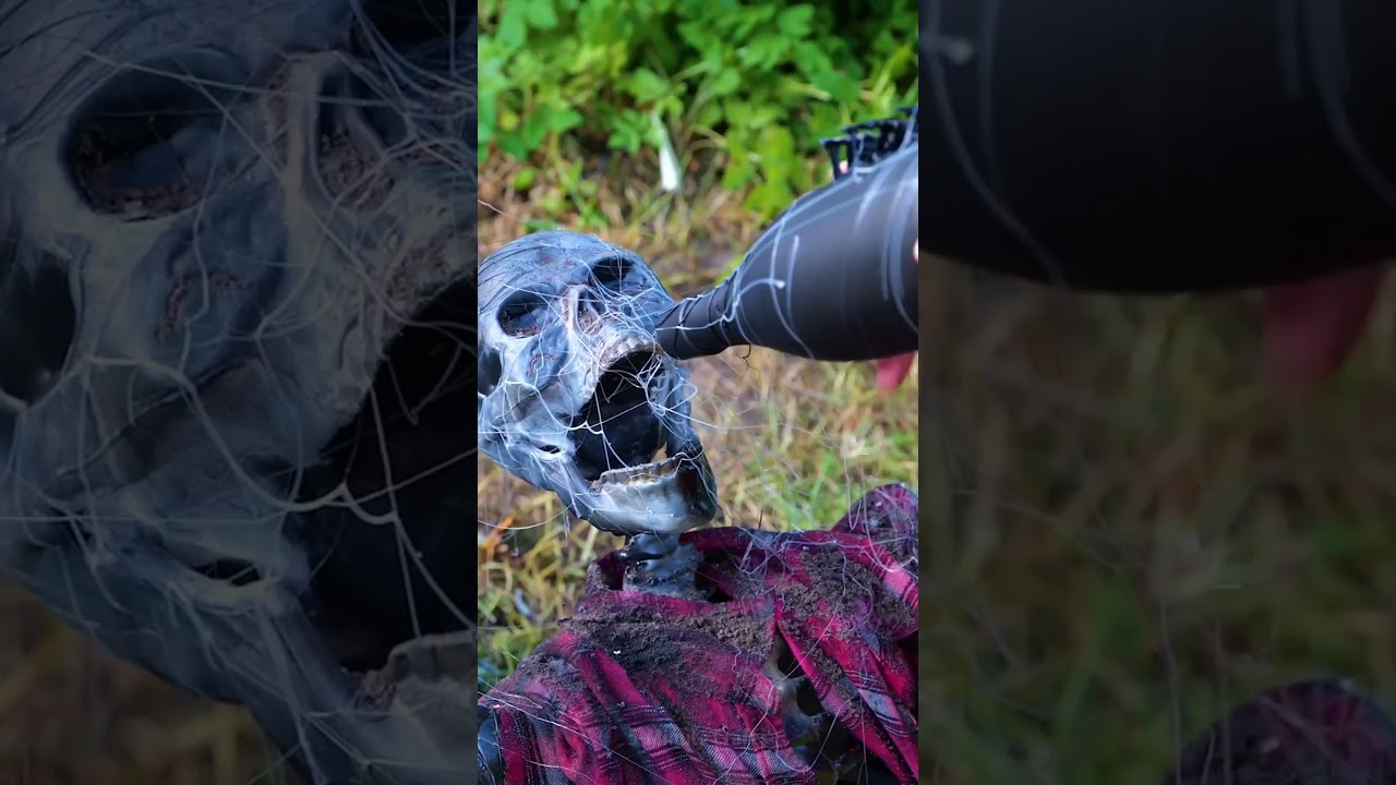 💀🌊 DIY spooky garden fountain 🎃✨ 