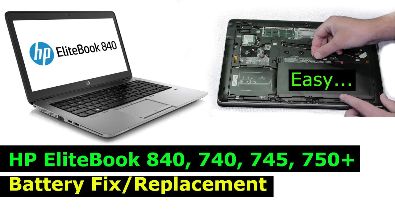 Battery Fix Replacement HP EliteBook 840  740  745  750  755   EliteBook G1  G2 or G3