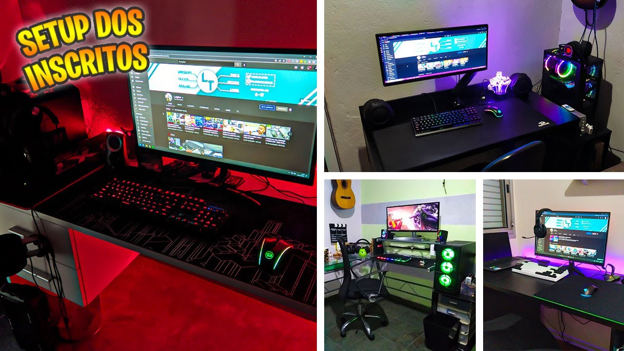 Setup Conjunto SETUP MONTADO NA SUÍÇA E SETUP FEMININO - Setup dos inscritos - YouTube