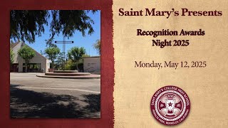 Saint Mary’s Academic Recognition Night 2025
