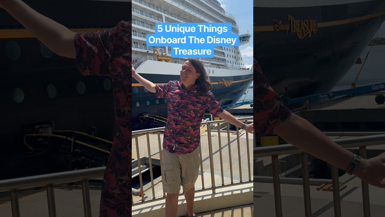 5 Disney Treasure EXCLUSIVES #disneycruise #disneycruiseline #disneytreasure