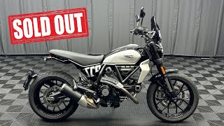 R7.1/27売約済 2024年モデル DUCATI スクランブラーアイコン 黒 721km