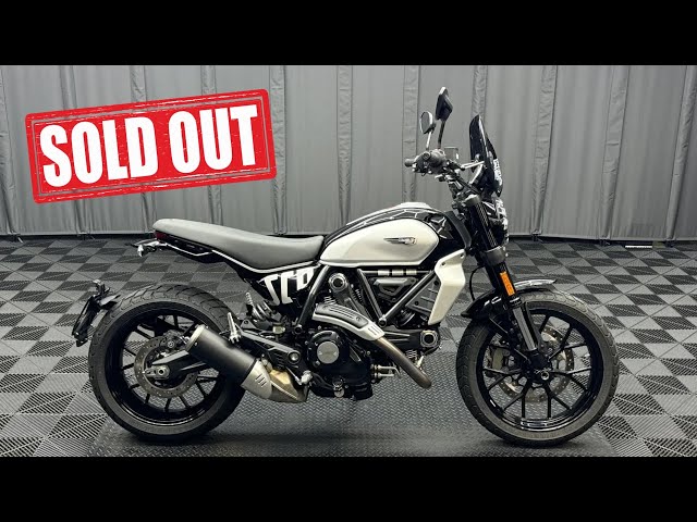 R7.1/27売約済 2024年モデル DUCATI スクランブラーアイコン 黒 721km