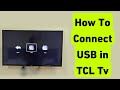 How To Connect USB In TCL Tv | Tcl Tv Me Pendrive Kaise Chalaye