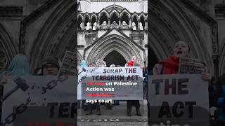 UK ban on Palestine Action was unlawful, says court | AJ #shorts