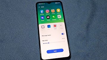 how to change home screen app Icon style in Oppo A38 | change app Icon style in Oppo A38 display