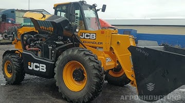 Полный обзор на Телескопический погрузчик JCB 530-70, машины в наличии.
