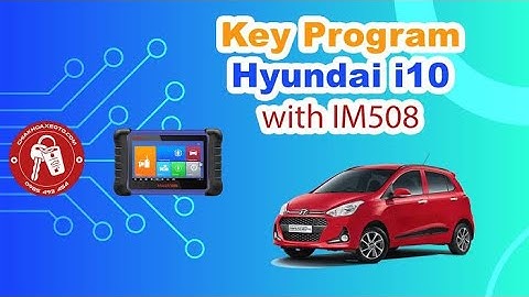 I10 GRAND KEY PROGRAMMING --AUTEL 508. || AMIT ENTERPRISE ||