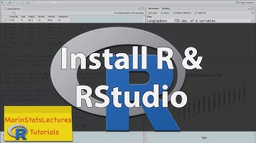 Install R and RStudio