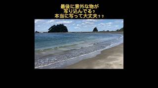 最後に意外な物が写ってるけど本当に大丈夫？やばい海岸海砂浜面白なにこれ