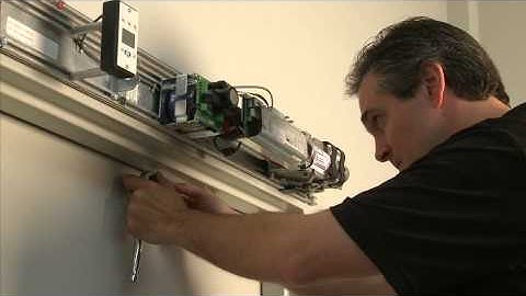 Hager Companies 8400 Series Low Energy Power Operator Installation