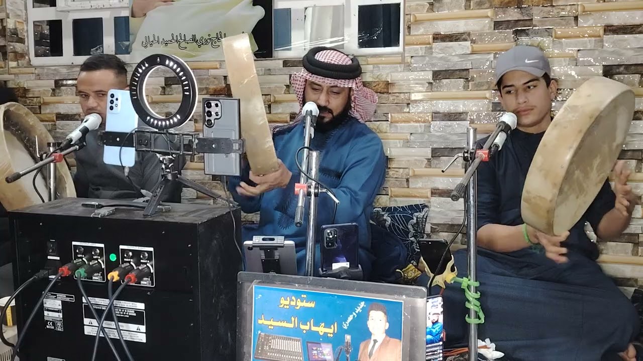 المداح ميسر الحيالي ف3 المنقبه النبويه  الذكرى الاربعينيه على روح المرحوم الحاج نوري الصالح الحيالي 